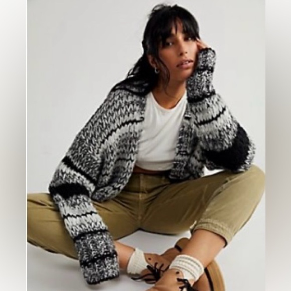 NWOT Free People Wanderer Cardigan